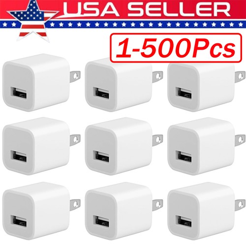 White usb power adapter ac - white,