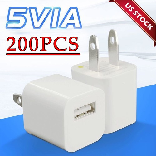 White usb power adapter - white, ac