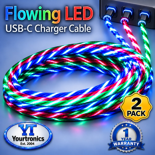 Pack 6ft led fast charge - 2, 8