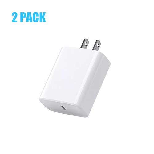2pcs 20w plug usb fast - pd, usb-c
